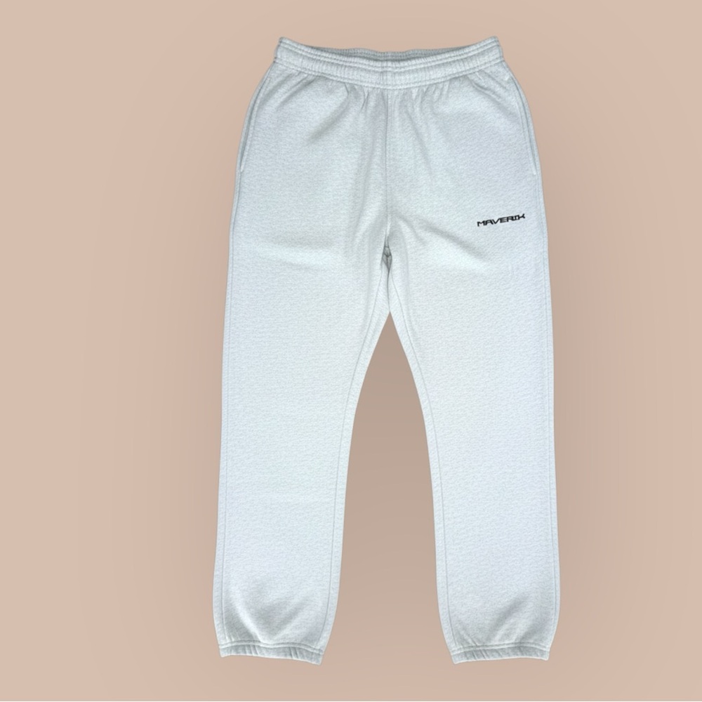 Maverik DNA Lacrosse Team‎ Sweatpants Gray Fleece Athletic Joggers S NWT